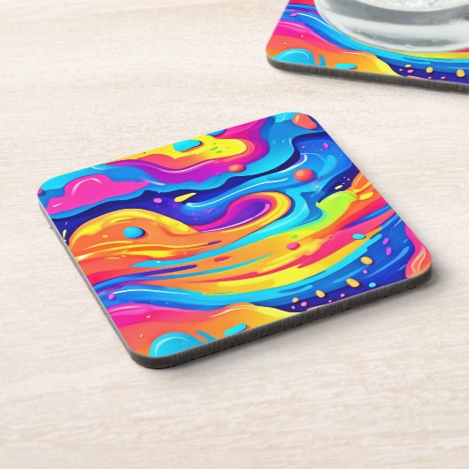 宇宙絵を描渦 コースター (左側)