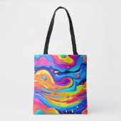 宇宙絵を描渦 トートバッグ (正面)