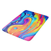 宇宙絵を描渦 バスマット (アングル)