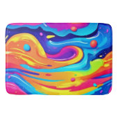 宇宙絵を描渦 バスマット (正面)