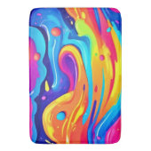 宇宙絵を描渦 バスマット (正面縦)