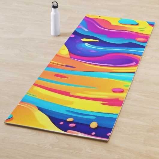 宇宙絵を描渦 ヨガマット (インサイチュ)