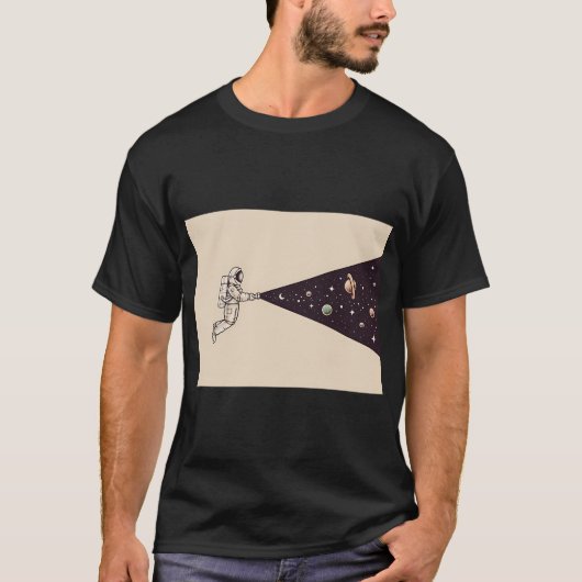 宇宙線 Tシャツ (正面)
