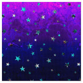 宇宙美しい銀河系ナイトスター画像 ファブリック (クローズアップ)