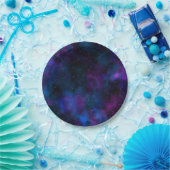 宇宙美しい銀河系星空の夜景 ペーパープレート (パーティー)