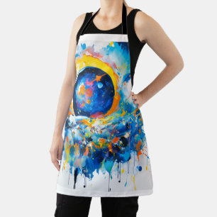 宇宙美しい エプロン