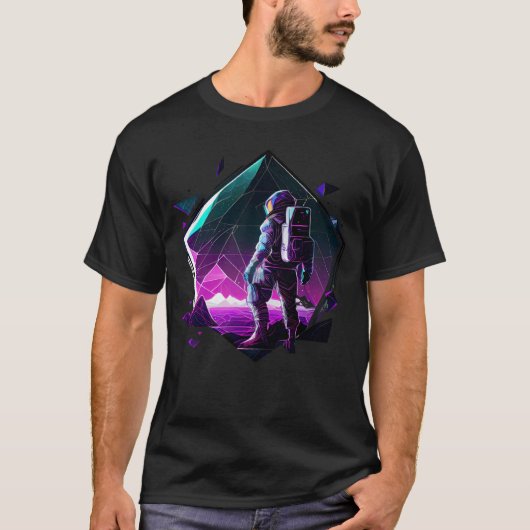 宇宙美波の宇宙飛行士 Tシャツ (正面)