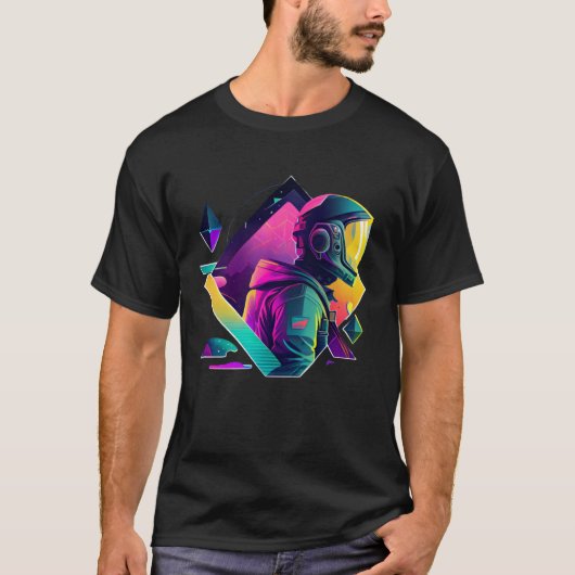 宇宙美波の宇宙飛行士 Tシャツ (正面)