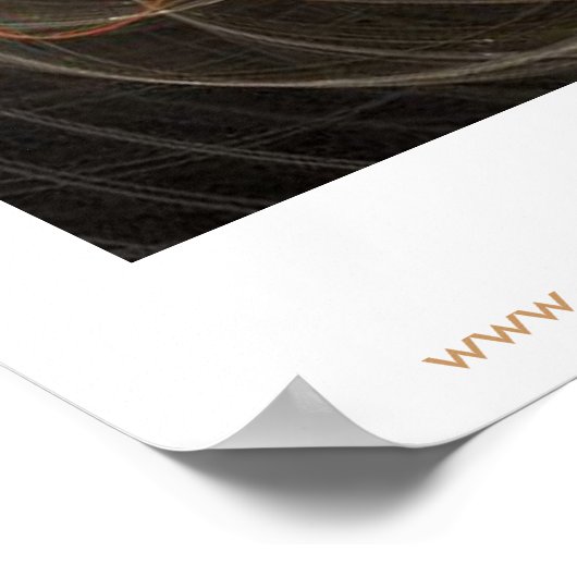 宇宙考えは ポスター (角)