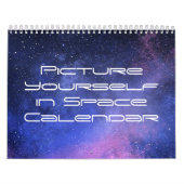 宇宙背景天空カスタムの写真 カレンダー (カバー)