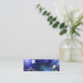 宇宙背景(星付き) コーリングカード (スタンド正面)