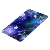 宇宙背景（星付き） マグネット (左側)