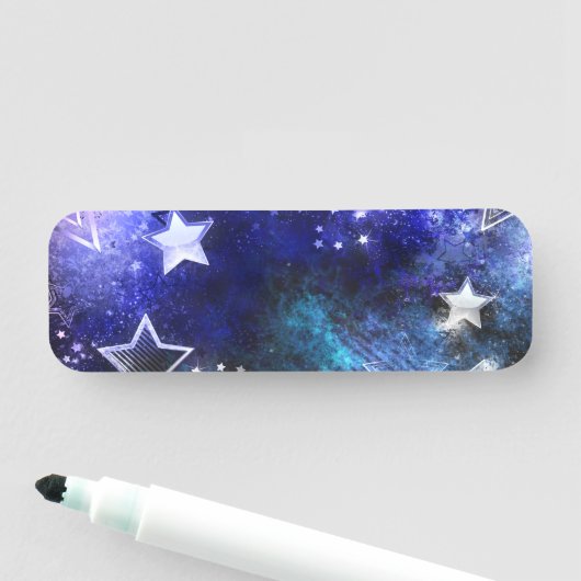 宇宙背景（星付き） 名札 (インサイチュ)