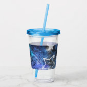宇宙背景（星） アクリルタンブラー (裏面)