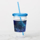 宇宙背景（星） アクリルタンブラー (左)