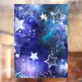 宇宙背景（星） ウィンドウサイン (シート2)