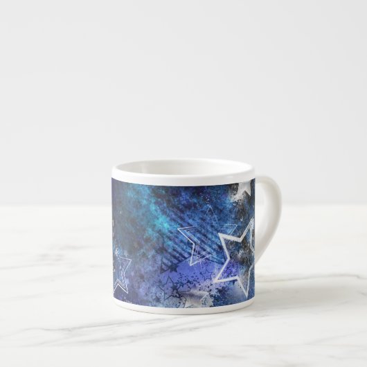 宇宙背景(星) エスプレッソカップ (正面右)