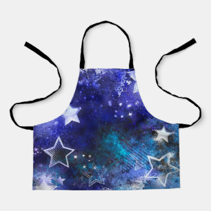 宇宙背景(星) エプロン