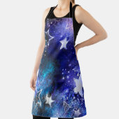 宇宙背景（星） エプロン (インサイチュ)