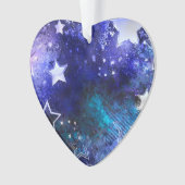 宇宙背景（星） オーナメント (正面)