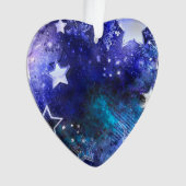 宇宙背景（星） オーナメント (正面)