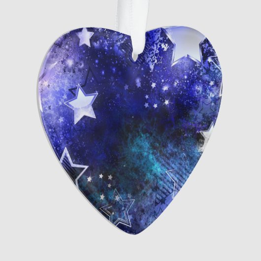 宇宙背景（星） オーナメント (正面)