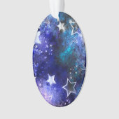 宇宙背景（星） オーナメント (正面)
