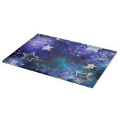 宇宙背景（星） カッティングボード (角)