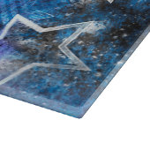 宇宙背景（星） カッティングボード (角)