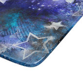 宇宙背景（星） カッティングボード (角)