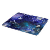 宇宙背景（星） カッティングボード (角)