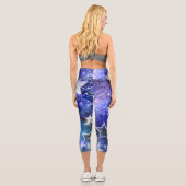 宇宙背景（星） カプリレギンス (裏面)