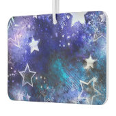 宇宙背景（星） カーエアーフレッシュナー (左)