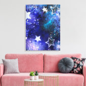 宇宙背景（星） キャンバスプリント (インサイチュ (リビング))