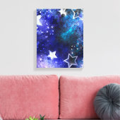 宇宙背景（星） キャンバスプリント (インサイチュ (リビング))