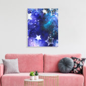 宇宙背景（星） キャンバスプリント (インサイチュ (リビング))