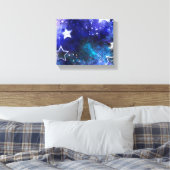 宇宙背景（星） キャンバスプリント (インサイチュ (寝室))