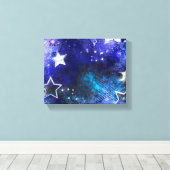 宇宙背景（星） キャンバスプリント (インサイチュ (ウッドフロア))