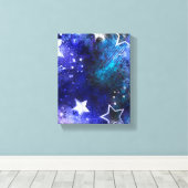 宇宙背景（星） キャンバスプリント (インサイチュ (ウッドフロア))