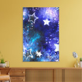 宇宙背景（星） キャンバスプリント (インサイチュ (リビング))