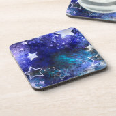 宇宙背景（星） コースター (左側)
