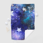 宇宙背景（星） ゴルフタオル (インサイチュ)
