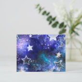 宇宙背景（星） シーズンポストカード (スタンド正面)