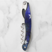 宇宙背景（星） ソムリエナイフ (正面)