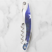 宇宙背景（星） ソムリエナイフ (正面)