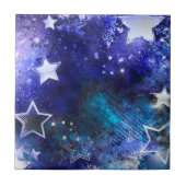 宇宙背景（星） タイル (正面)