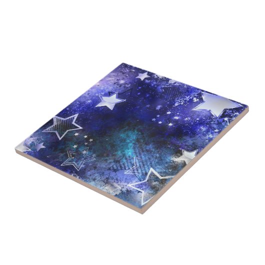 宇宙背景（星） タイル (側面)