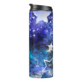 宇宙背景（星） タンブラー (回転右)