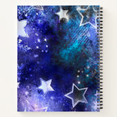 宇宙背景（星） ノートブック (裏面)