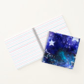宇宙背景（星） ノートブック (内部)
